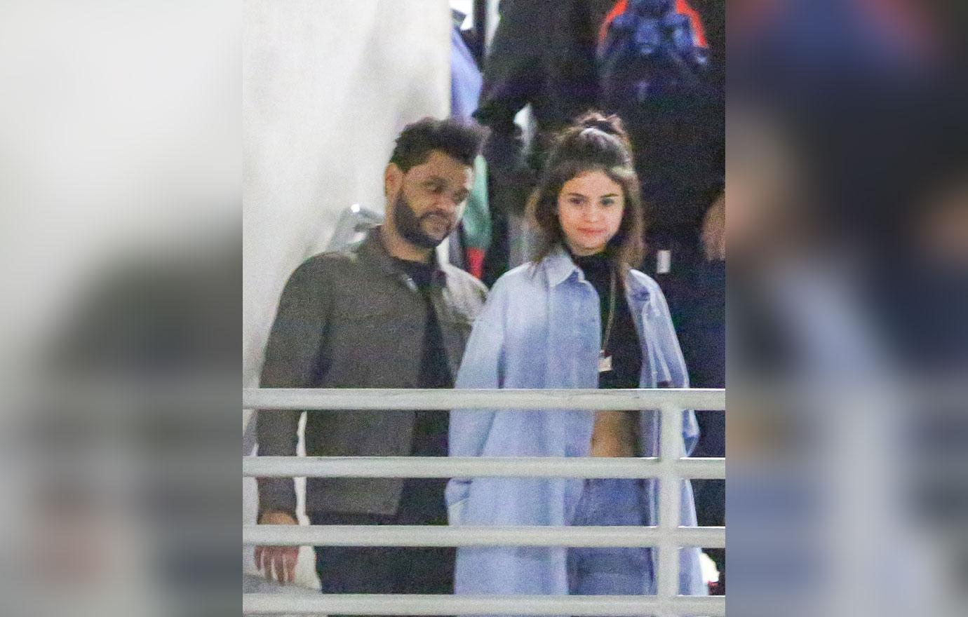 Selena Gomez The Weeknd Kissing Paris