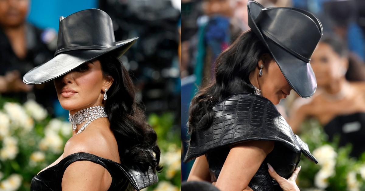 Photo of Kim Kardashian at The Met Gala 2025.
