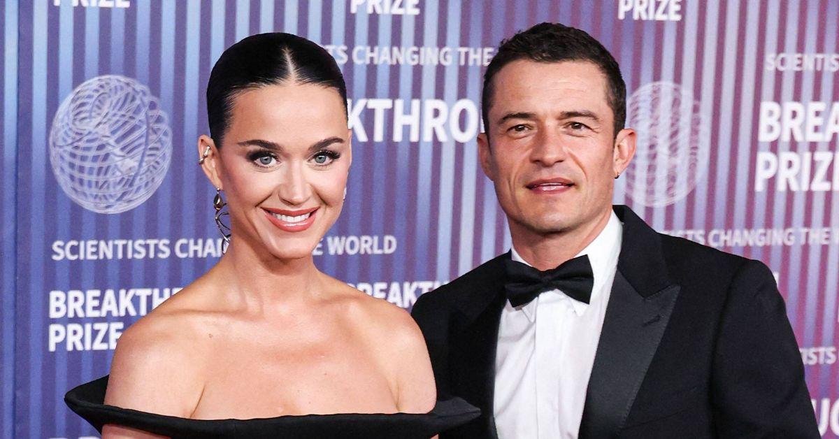 Orlando Bloom and Katy Perry happy