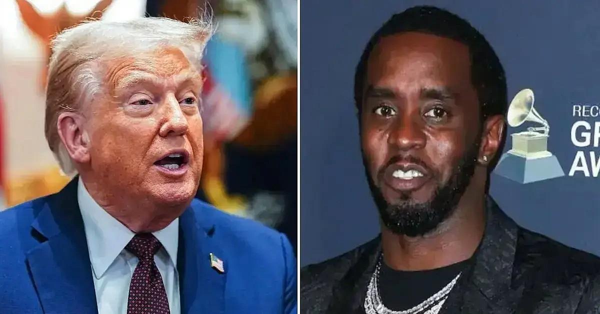 Photo of Sean 'Diddy' Combs and Donald Trump