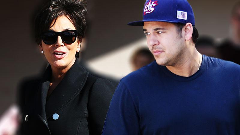 Rob Kardashian Tells Kris Jenner To Butt Out