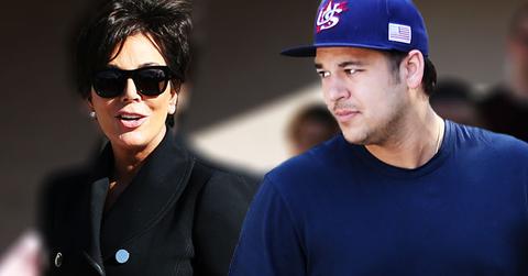 Rob Kardashian Tells Kris Jenner To Butt Out