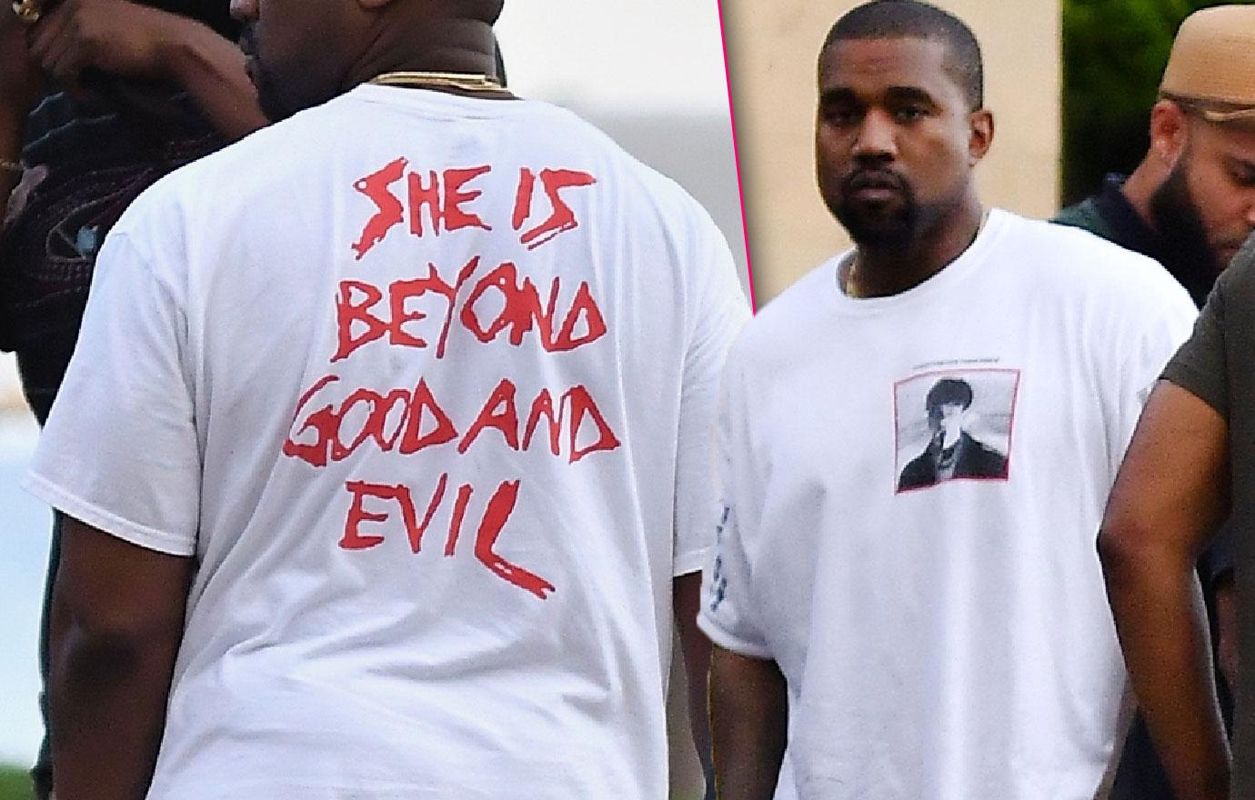 Kanye West Takes Dig At Taylor Swift With T Shirt Slogan