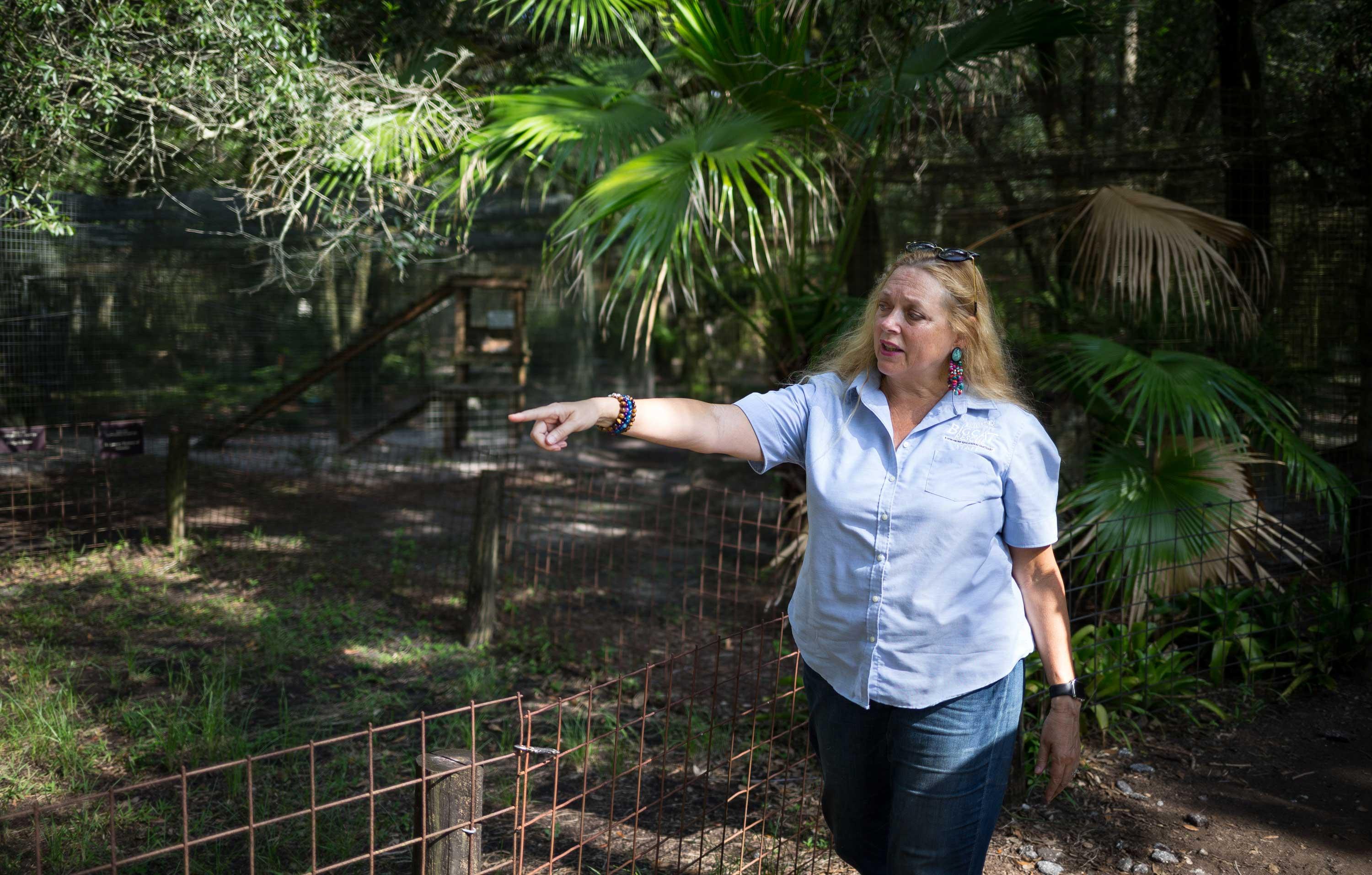 cat fight caged joe exotic rips apart carole baskins claim her missing ex husband is alive and well in costa rica