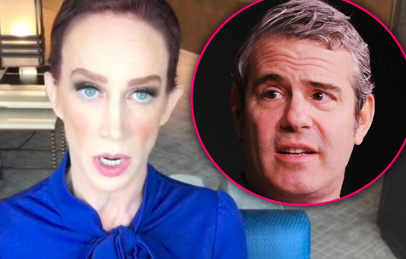 Kathy Griffin Claims Andy Cohen Offered Her Cocaine