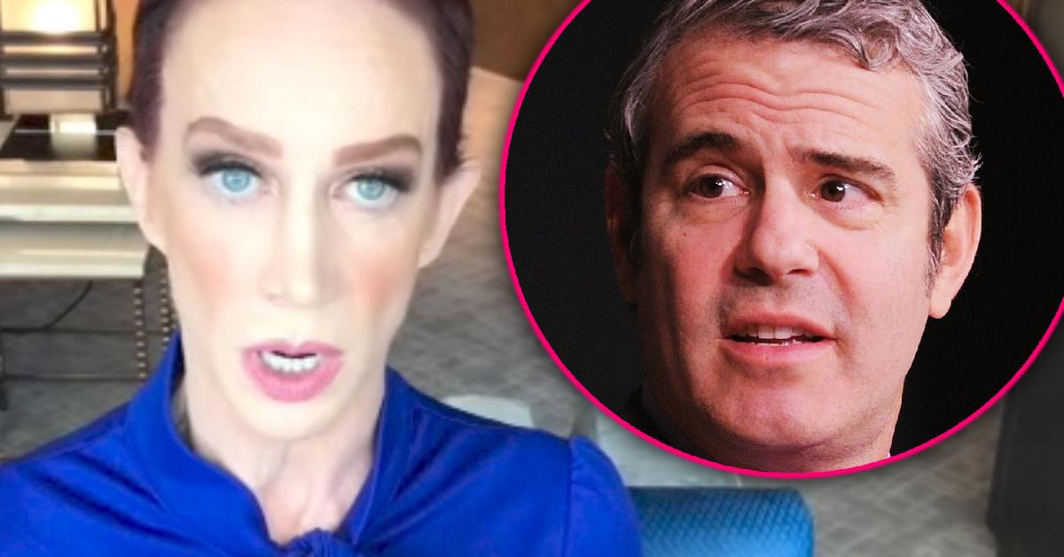 Kathy Griffin Claims Andy Cohen Offered Her Cocaine