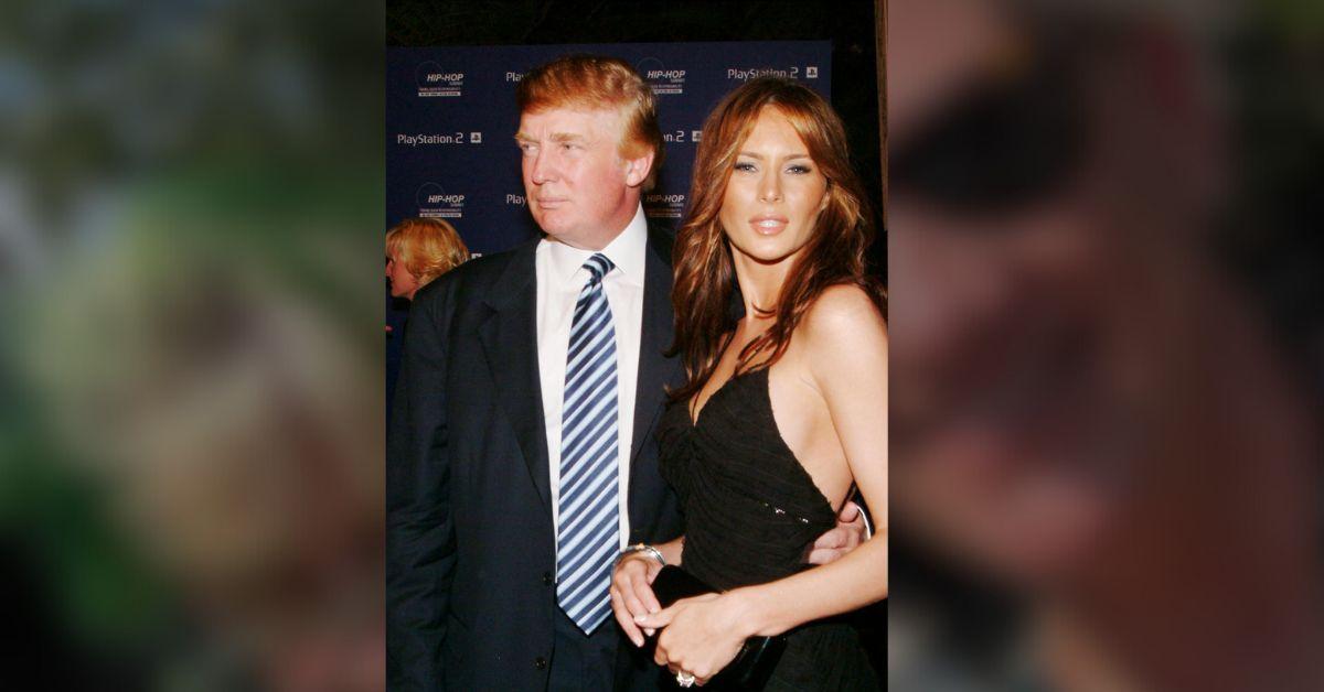 Photo of Donald and Melania Trump