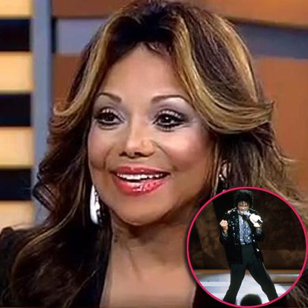 LaToya Jackson looks glamorous as she films scenes for her upcoming reality  show