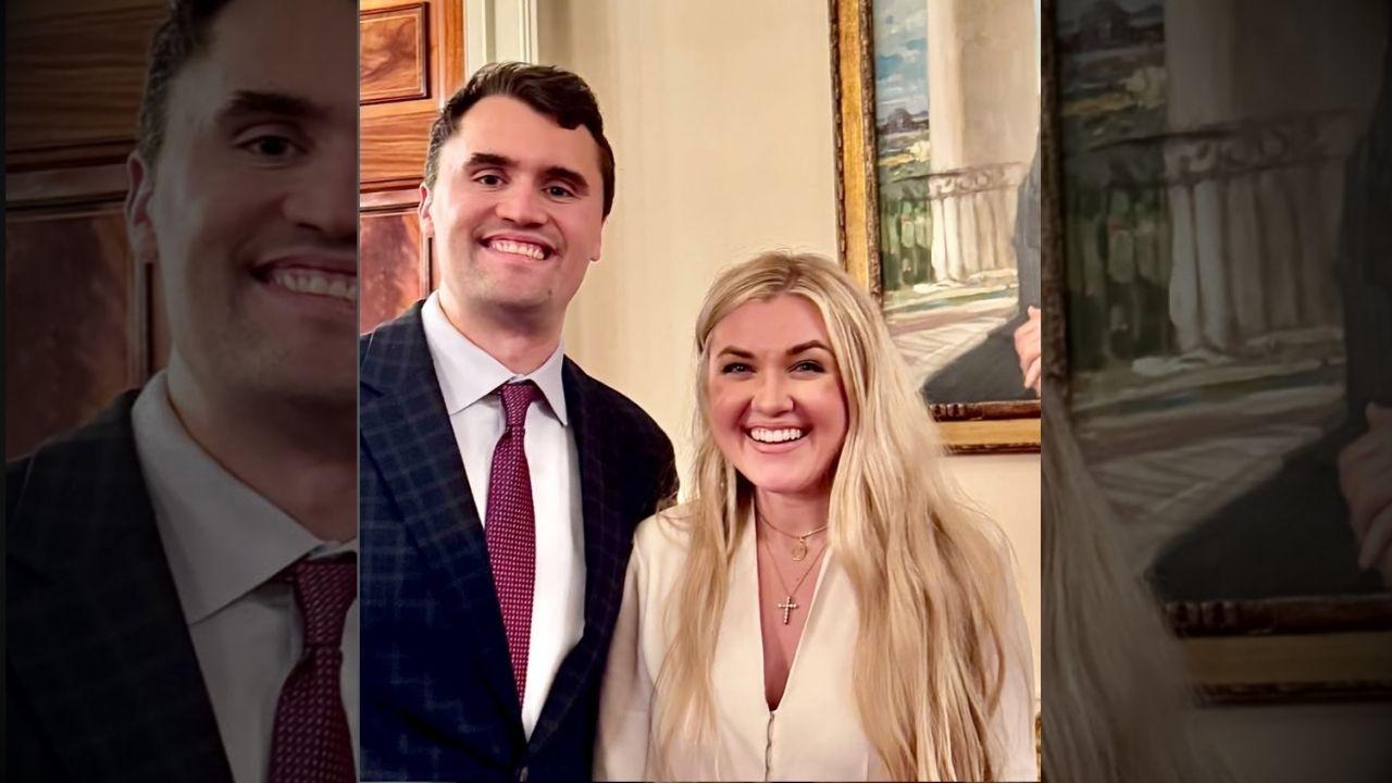 Photo of Erika and Charlie Kirk