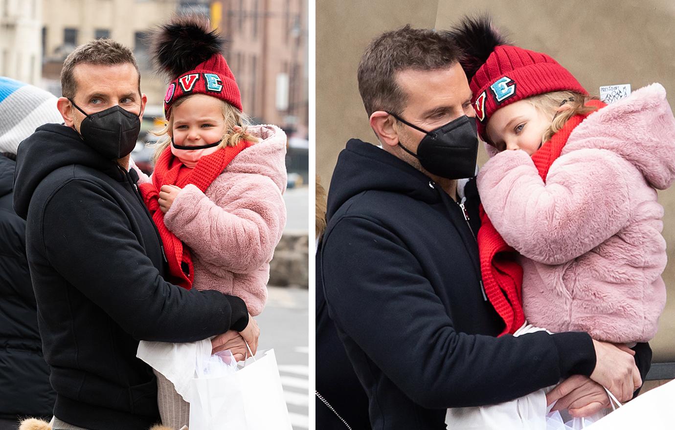 hp bradley cooper with daughter lea cooper