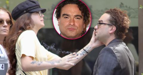 //big bang star johnny galecki cavorts with much younger girlfriend pp