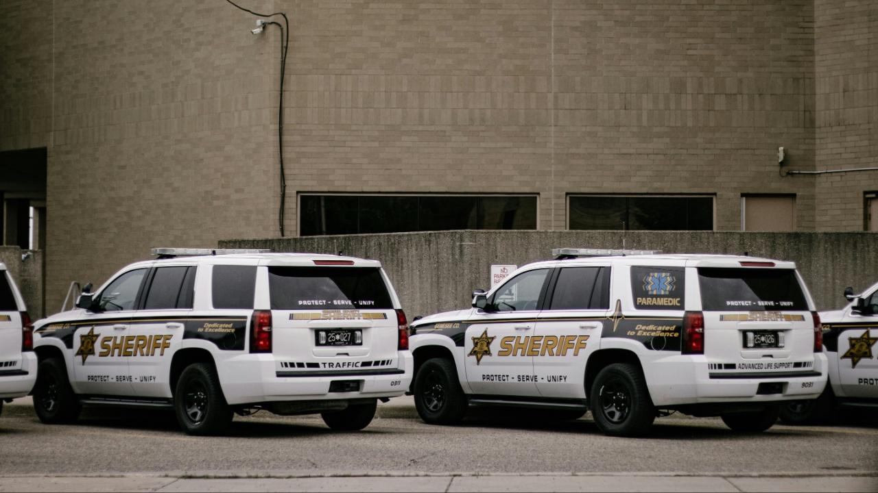 Sheriff's vehicle