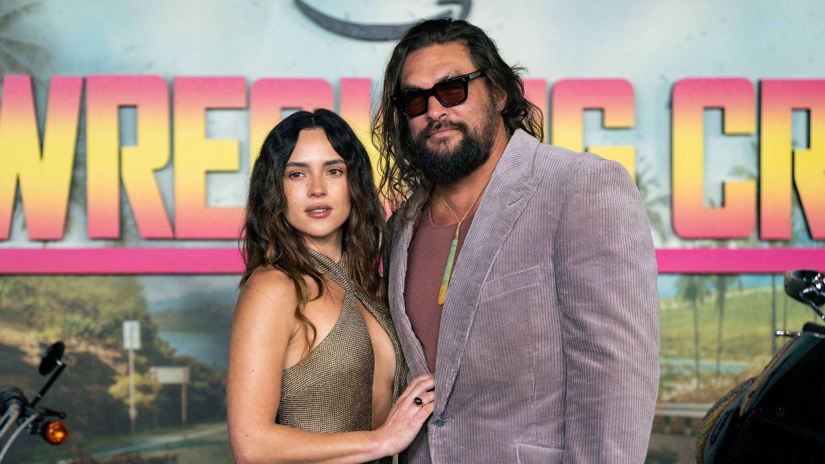 Jason Momoa said storms and flooding across Oahu have impacted many residents as he and Adria Arjona helped distribute meals at Zippy's.