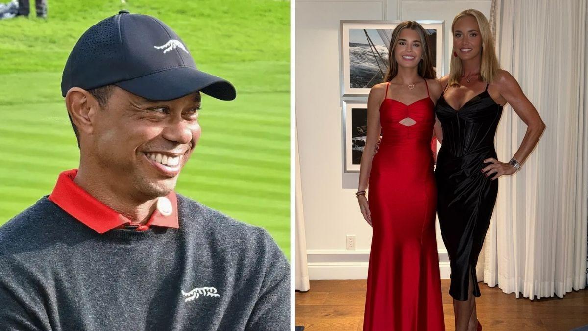 tiger woods, kai trump, vanessa trump