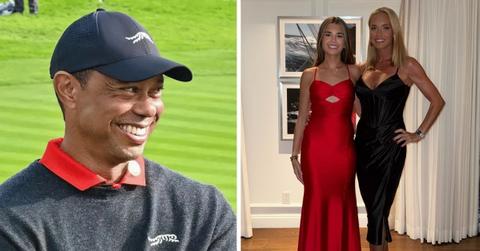 tiger woods, kai trump, vanessa trump