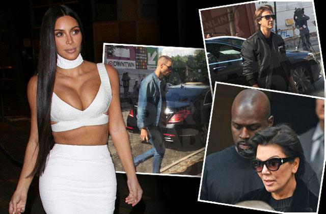 Kim Kardashian Robbed Paris NYC Kriss Jenner Bodyguard Friends Comfort