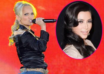 //kristin chenoweth channels kim kardashian butt