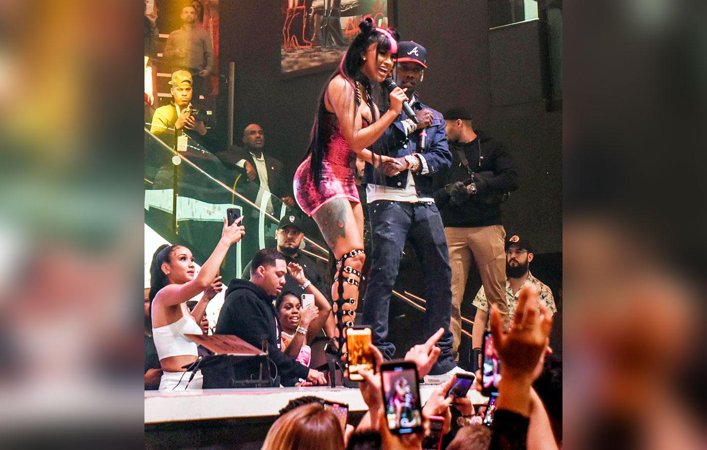 Cardi B and Offset at LIV in Miami