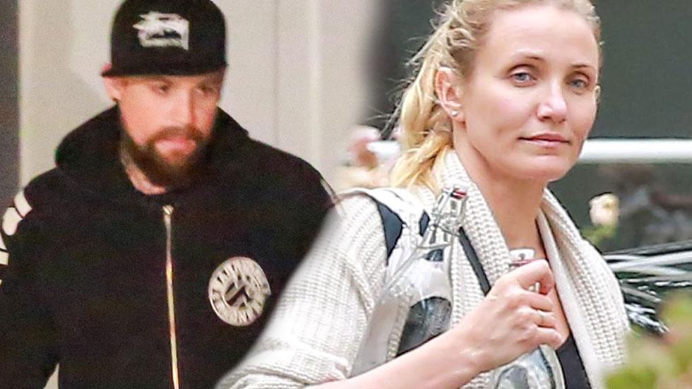 Holding On! Cameron Diaz And Benji Madden Run Errands Together Amid