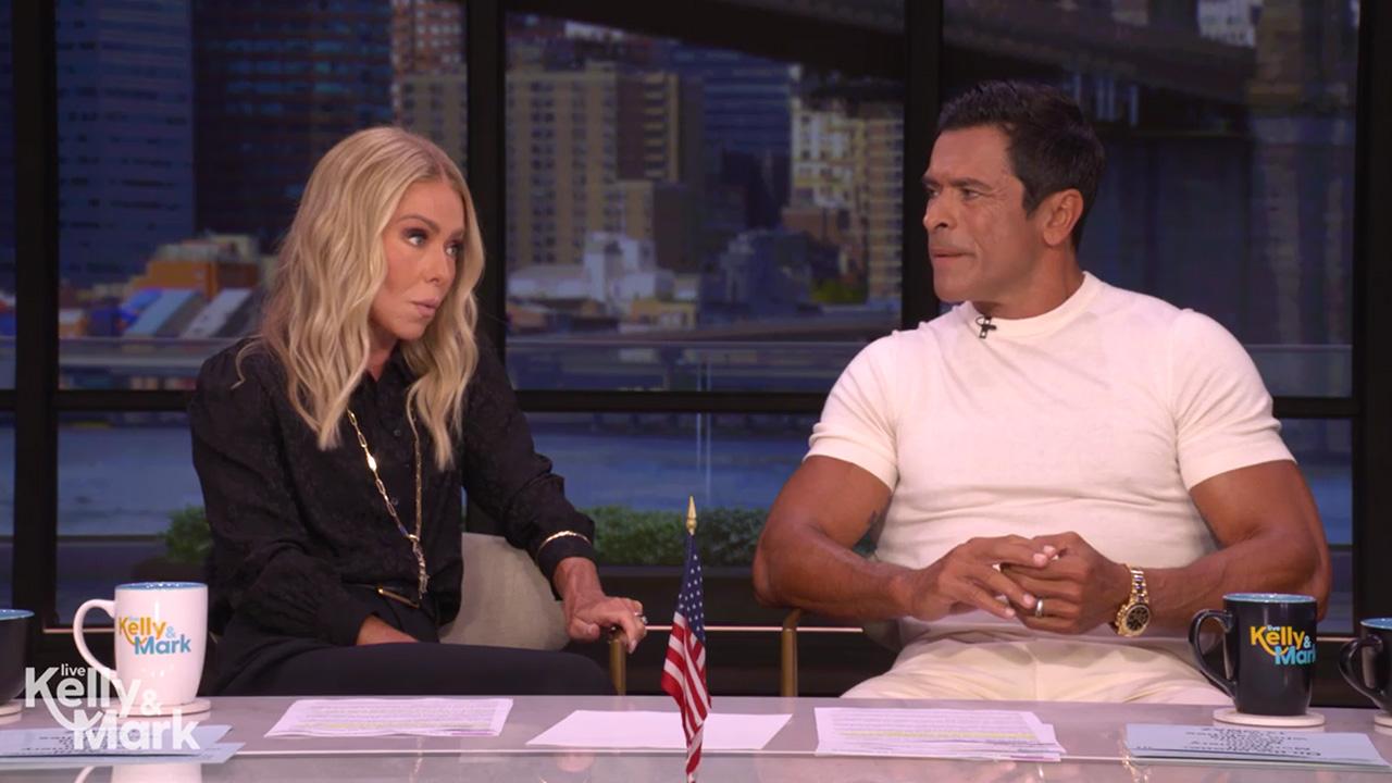 Kelly Ripa and Mark Consuelos saw testing for the 9/11 memorial.