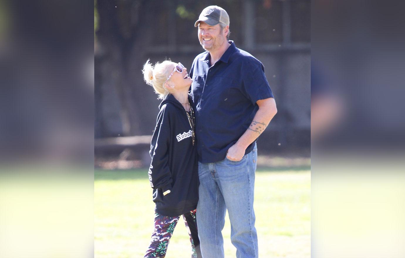 Gwen Stefani Blake Show Park PDA After Separation