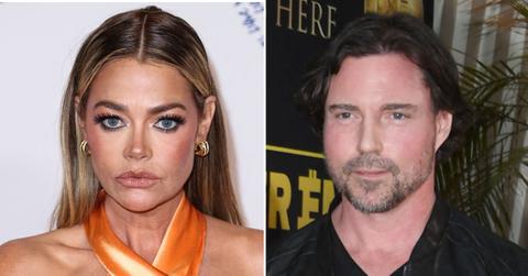Split photo of Denise Richards, Aaron Phypers