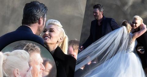 //blake shelton gwen stefani wedding the voice