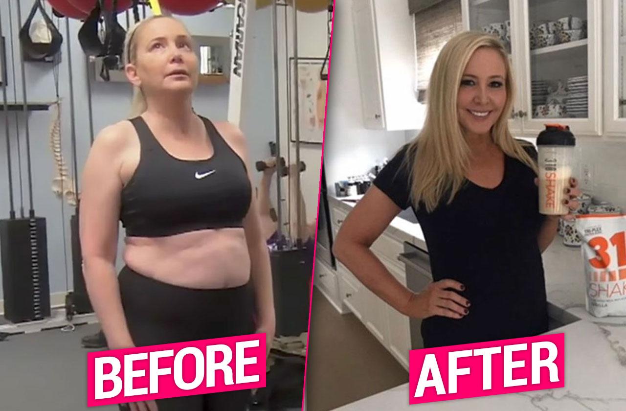 shannon beador weight loss divorce stress