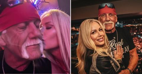 Composite photo of Hulk and Sky Hogan