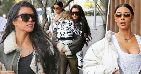 //Kim kardashian boobs corset Kourtney pp