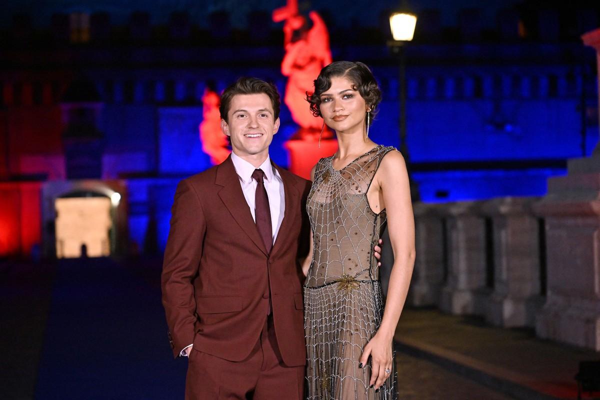 Zendaya said she 'never thought of' her height difference with husband Tom Holland as an issue.