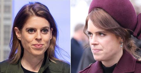 picture of Princess Beatrice and Princess Eugenie
