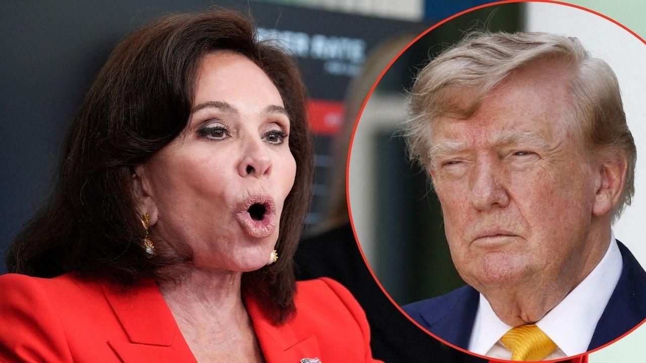 Photo of Jeanine Pirro, Donald Trump
