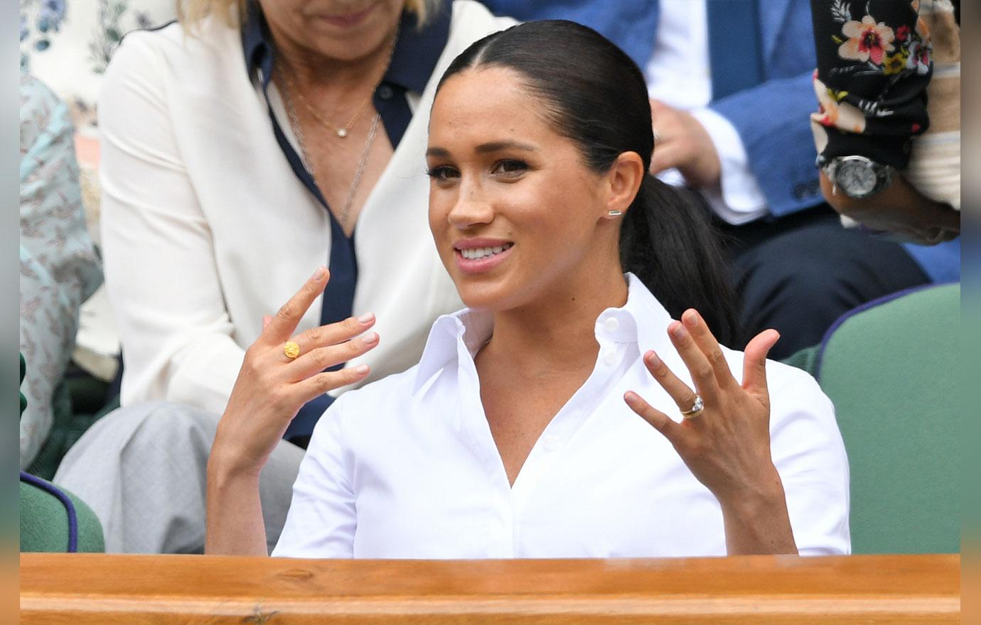 Meghan And Kate Try To Bury Feud Rumors Wimbledon