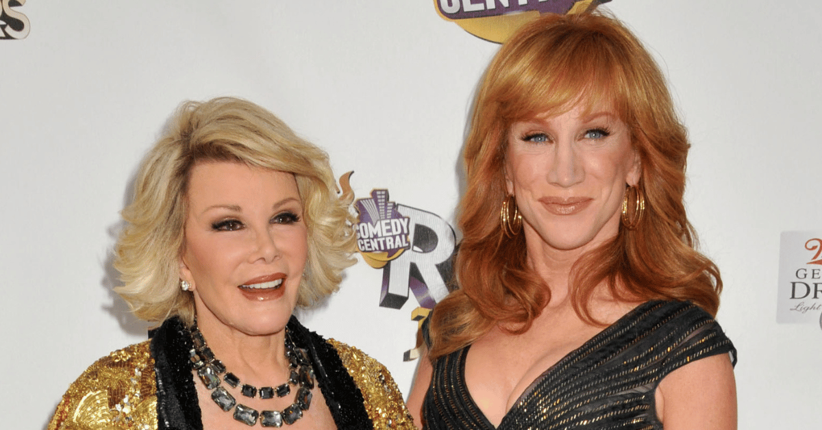 Photo of Joan Rivers and Kathy Griffin