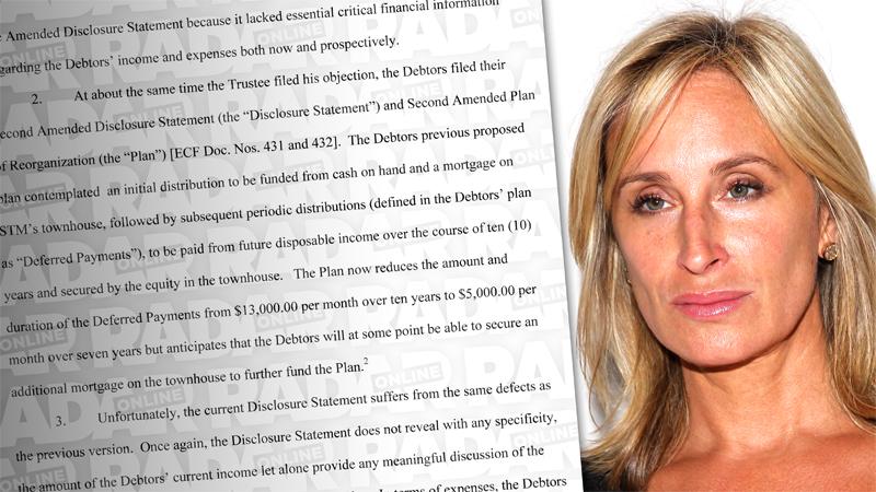 //sonja morgan trustee hopes courts reject bankruptcy proposal pp sl