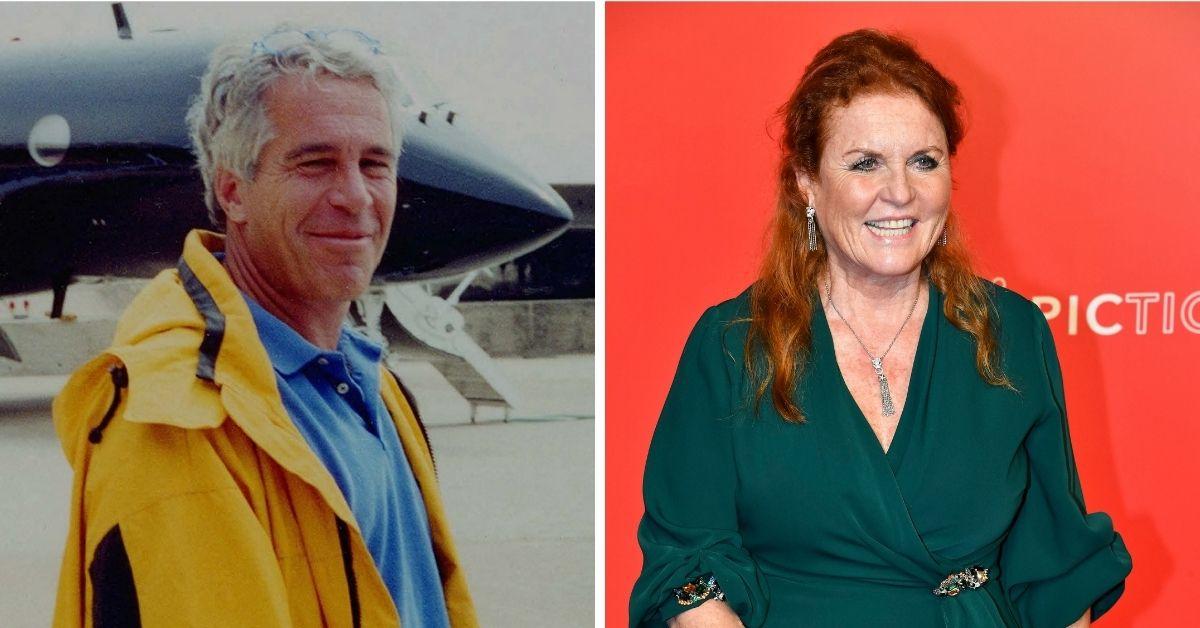 Photo of Sarah Ferguson and Jeffrey Epstein