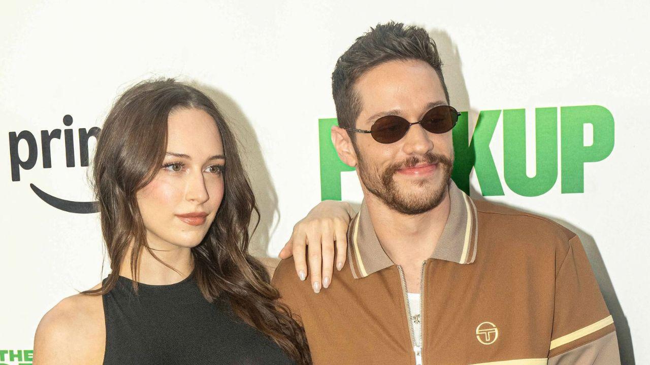 picture of Pete Davidson and Elsie Hewitt
