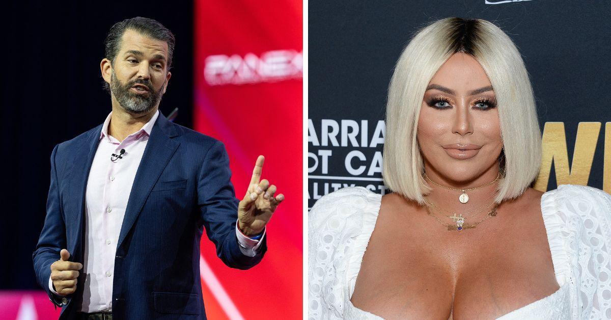 Photo of Donald Trump Jr. and Aubrey O'Day