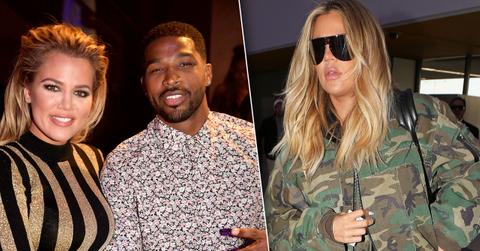 Khloe Kardashian Baby Bump Pregnant