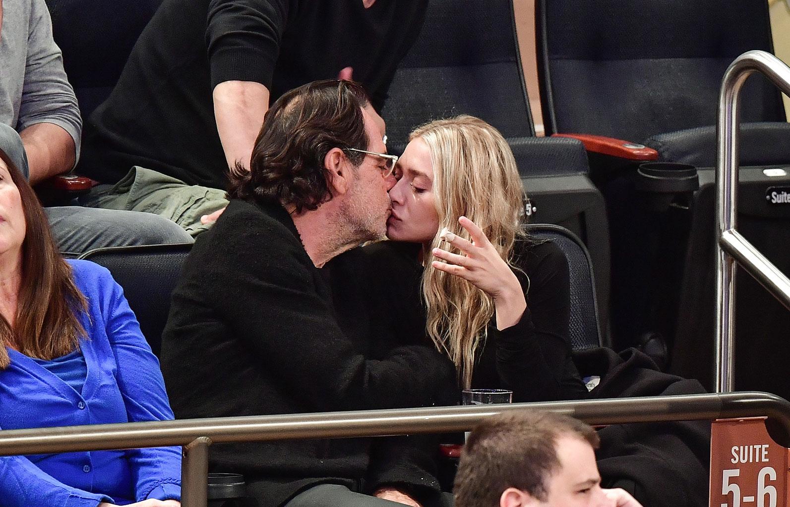 Ashley Olsen Richard Sachs Kiss Double Date