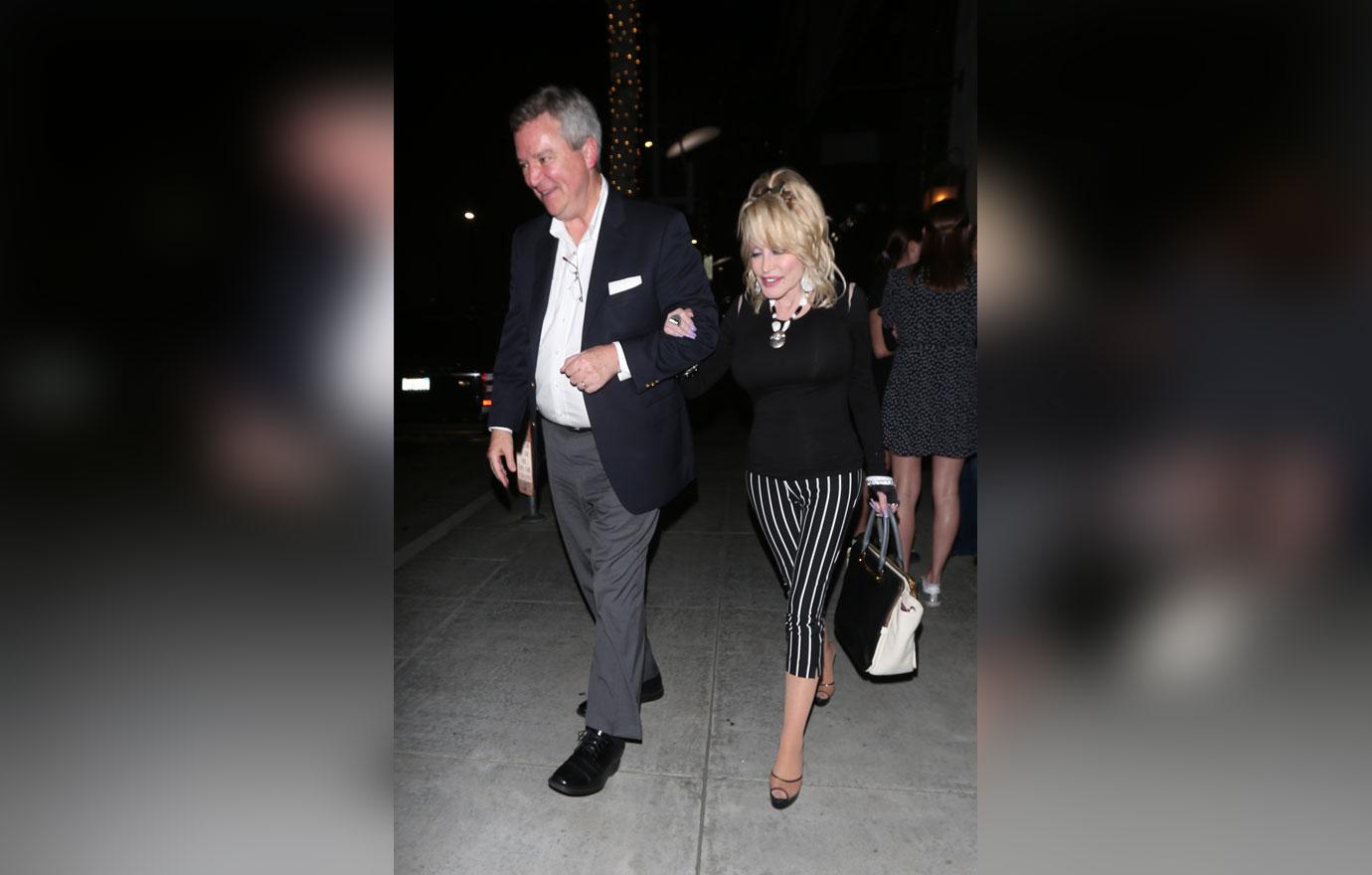 Dolly Parton Spotted With Mystery Man