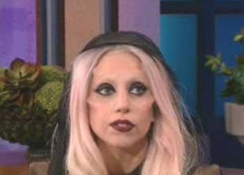 //lady gaga on leno