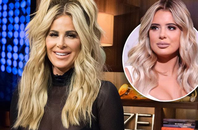 //kim zolciak brielle zolciak plastic surgery lip injections wwhl pp