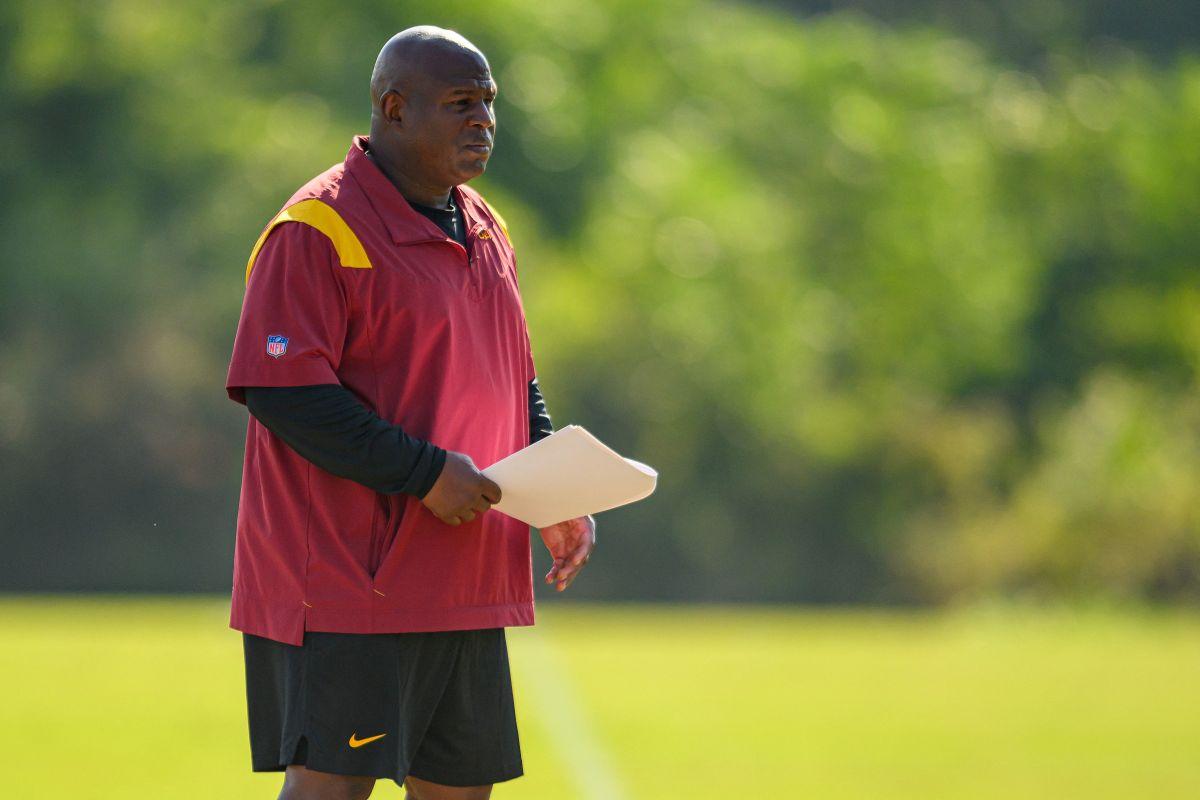 Eric was not with the team on Monday at training camp.