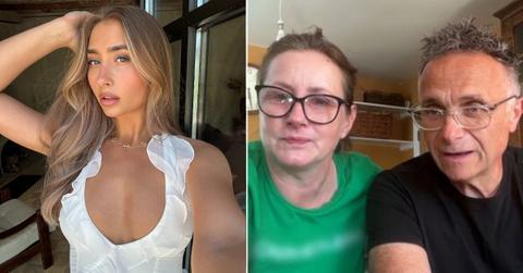 Photo of Lily Philips and her parents