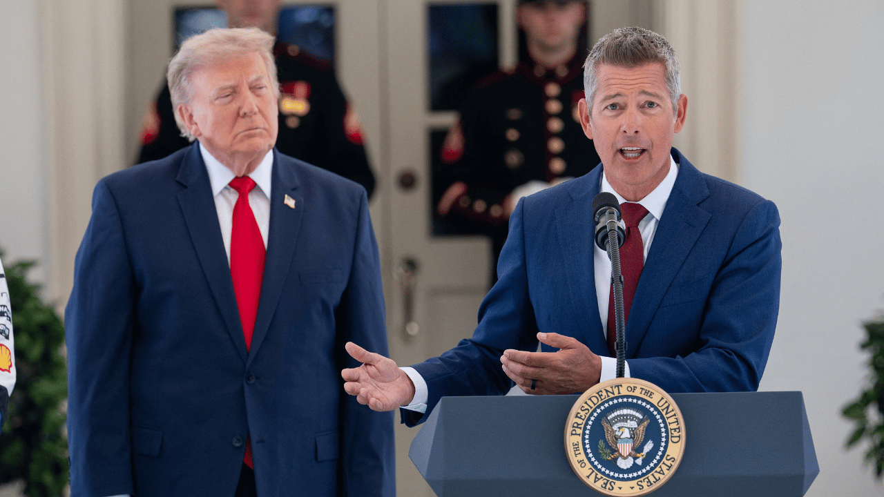 Photo of Donald Trump, Sean Duffy