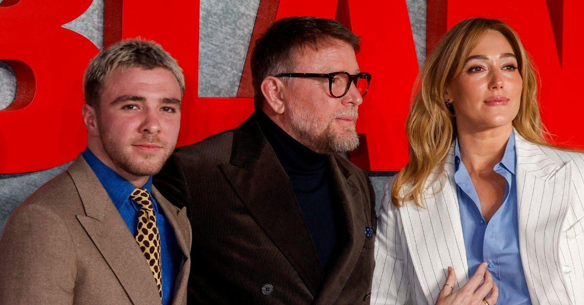 picture of Rocco Ritchie, Guy Ritchie and Jacqui Ainsley