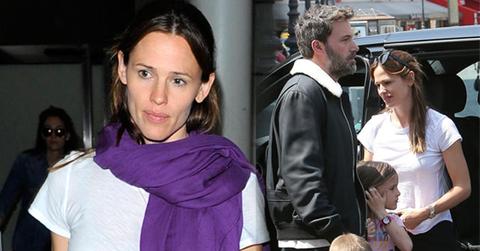 //ben affleck jennifer garner family vacation eurostar paris london pp