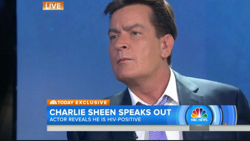 Charlie Sheen Today Interview Lies